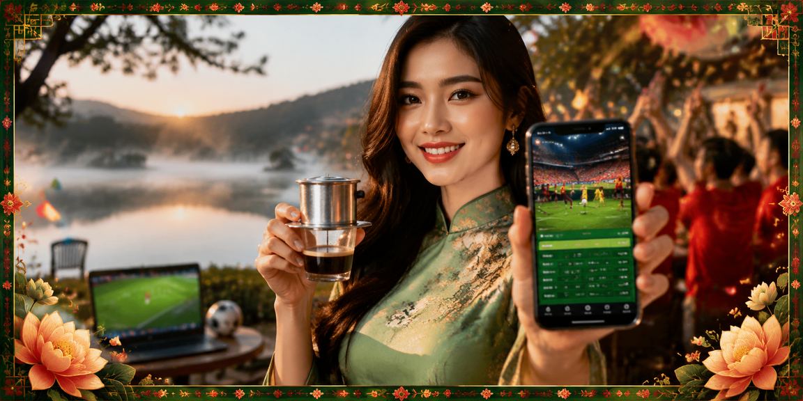 Khung cảnh người chơi cá cược thể thao tại Đà Lạt